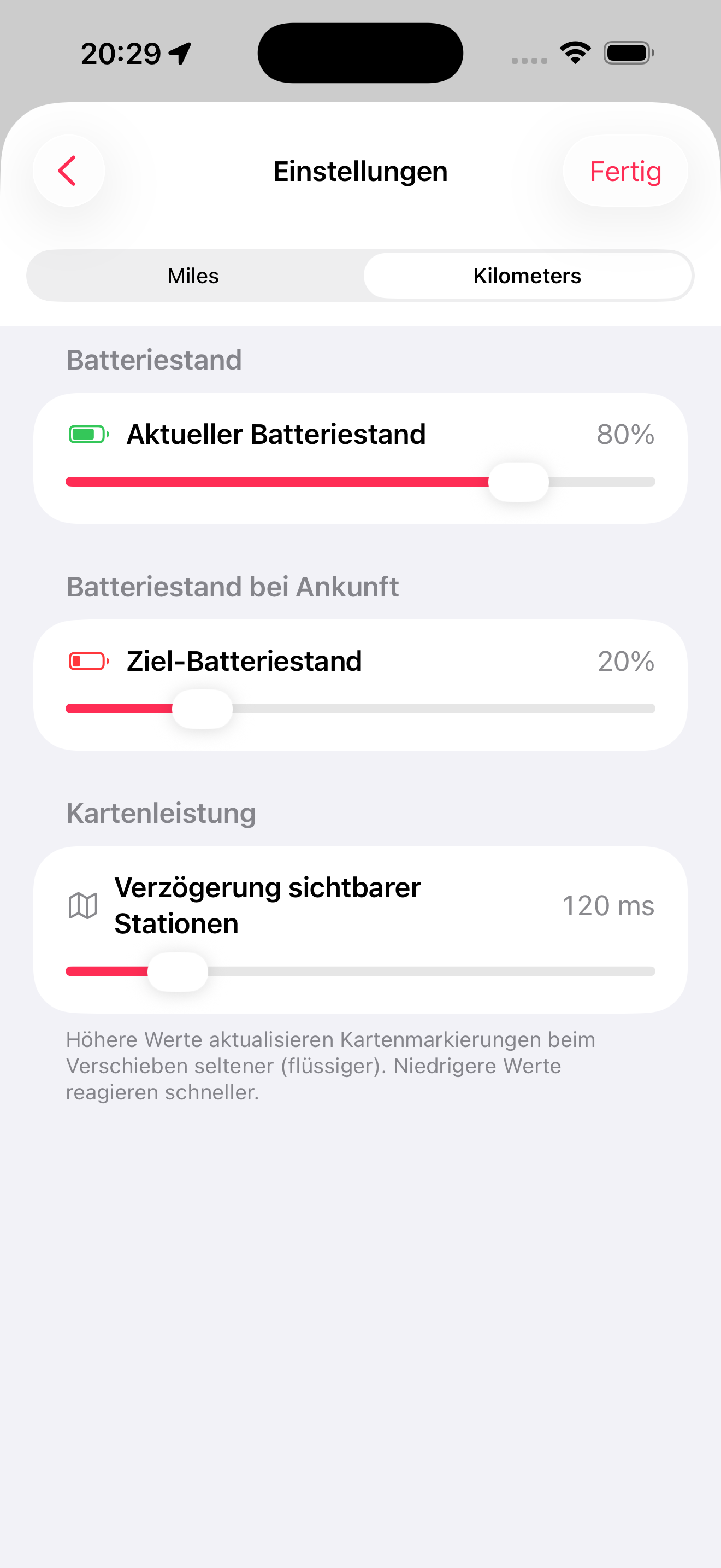 Einstellungen